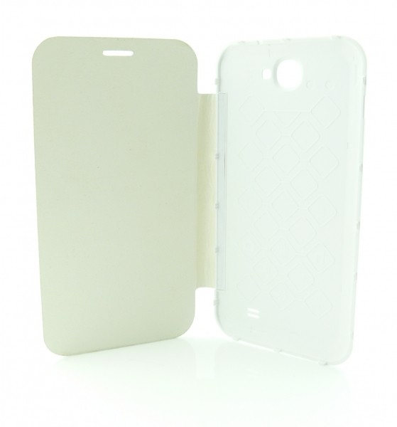 Cover batteria Bianco con Flip a libro Cover batteria Bianco con Flip a libro