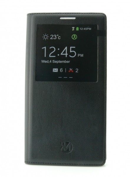Cover batteria nero con Flip a libro Cover batteria nero con Flip a libro