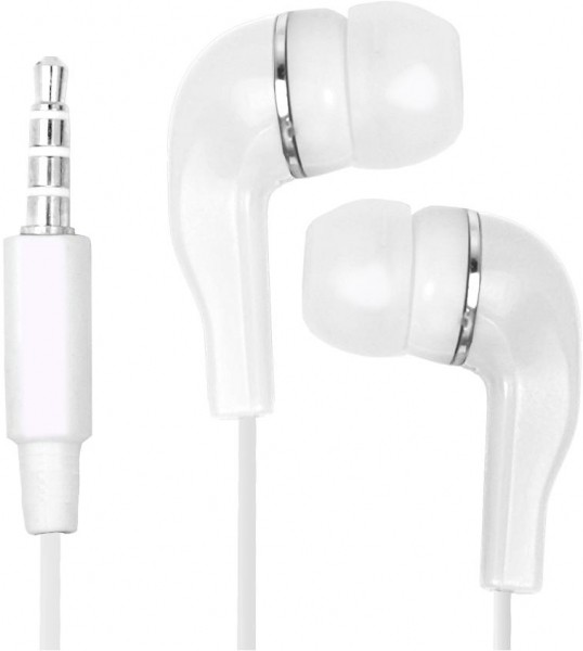 Auricolare stereo bianco Auricolare stereo bianco