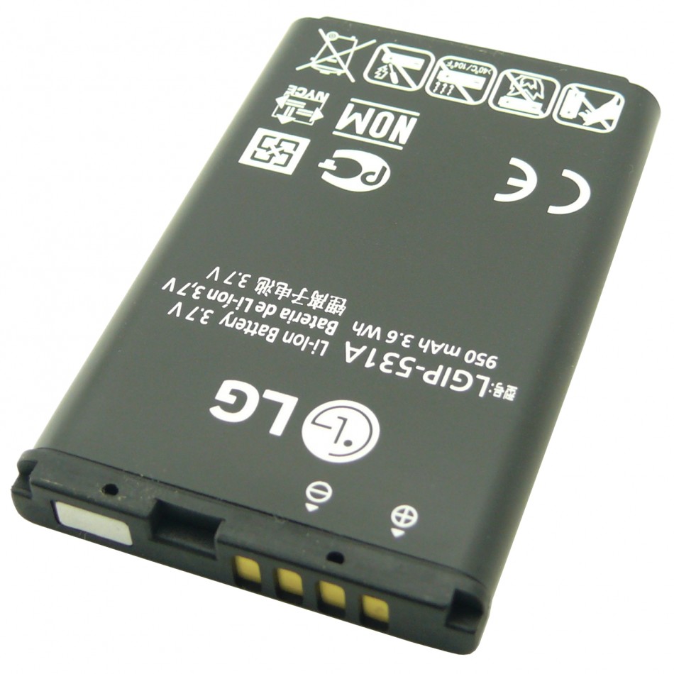 Batteria LGIP-531A da 950 mAh Batteria LGIP-531A da 950 mAh