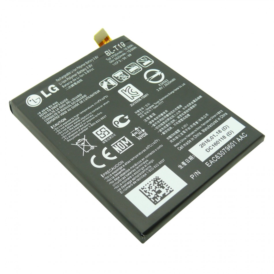 Batteria BL-T19 Li-ion 3,8V da 2700mAh Batteria BL-T19 Li-ion 3,8V da 2700mAh