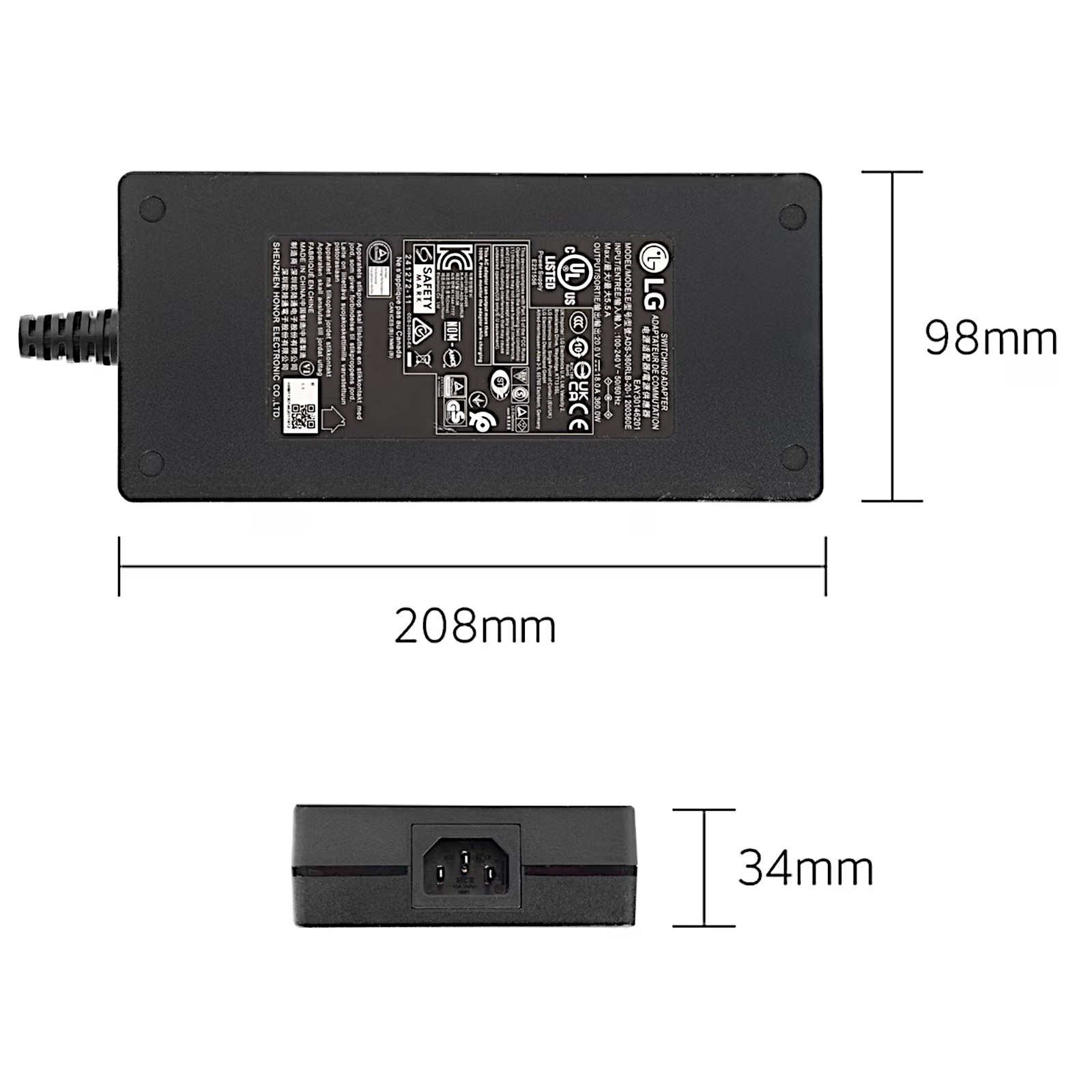 Alimentatore ADS-360RLB-20