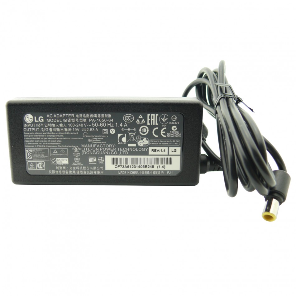 Alimentatore esterno TV PA-1650-64LG-LF Alimentatore esterno TV PA-1650-64LG-LF