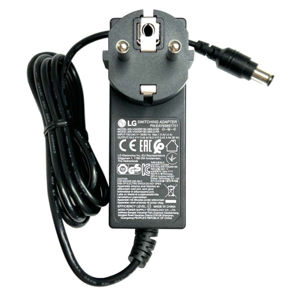 Alimentatore LG MS-V3420R190-065L0-DE Alimentatore LG MS-V3420R190-065L0-DE