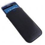 EFC-1G6LBEC Custodia in pelle navy blue per Samsung I9300 Galaxy S3