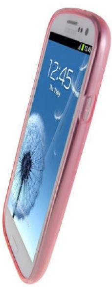 Cover posteriore in TPU rosa trasparente Cover posteriore in TPU rosa trasparente