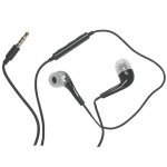 Auricolare stereo nero