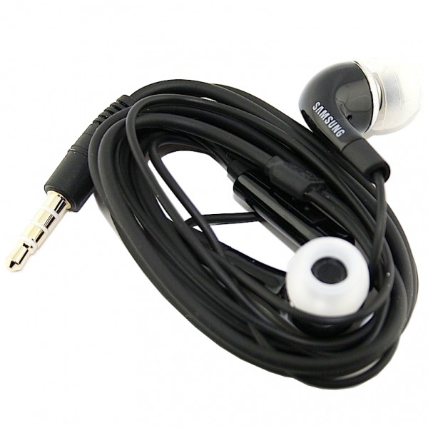 Auricolare stereo nero Auricolare stereo nero