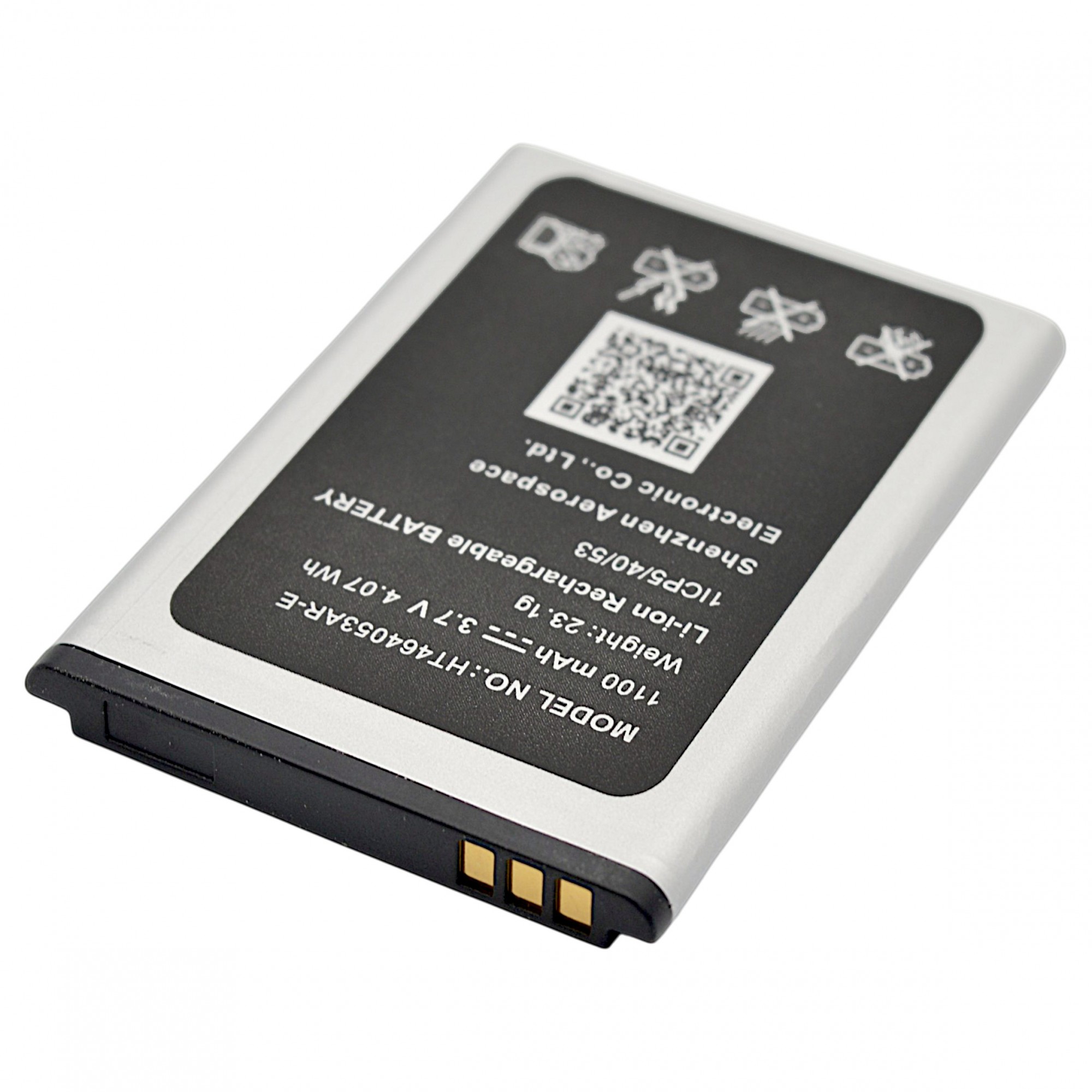 Batteria a litio 1100 mAh bulk