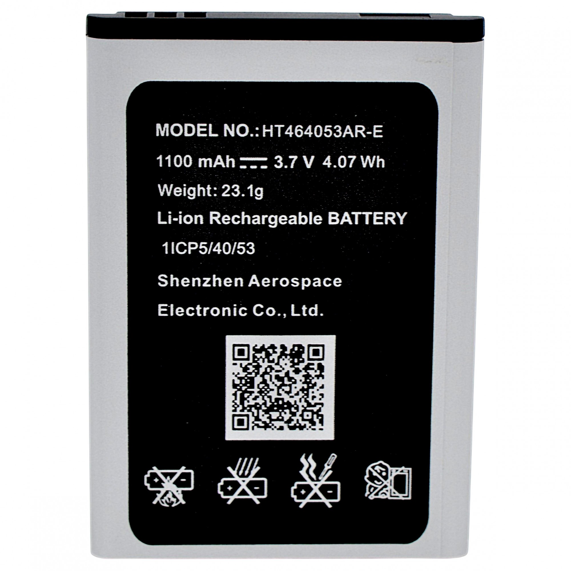 Batteria a litio 1100 mAh bulk