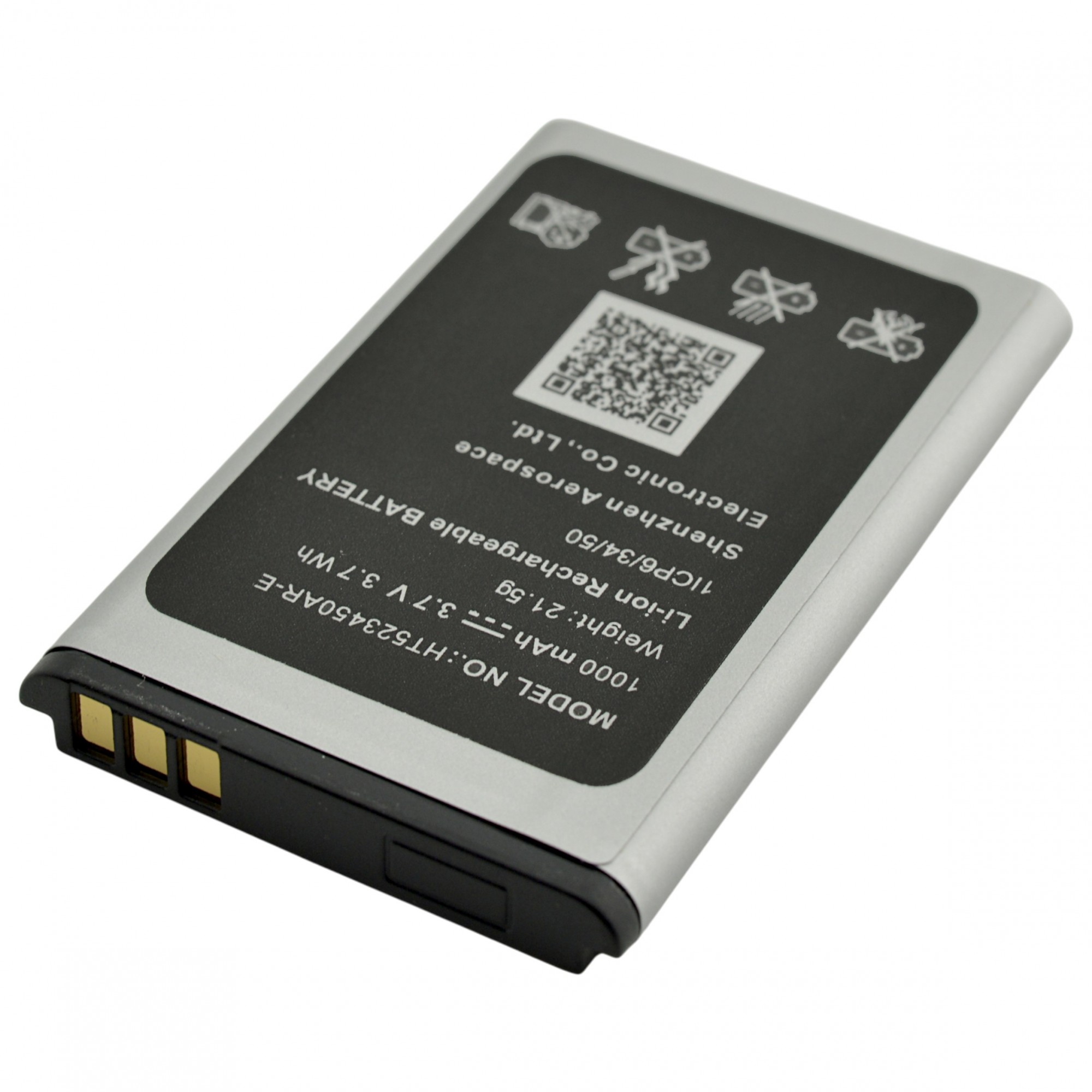 Batteria a litio 1000 mAh bulk