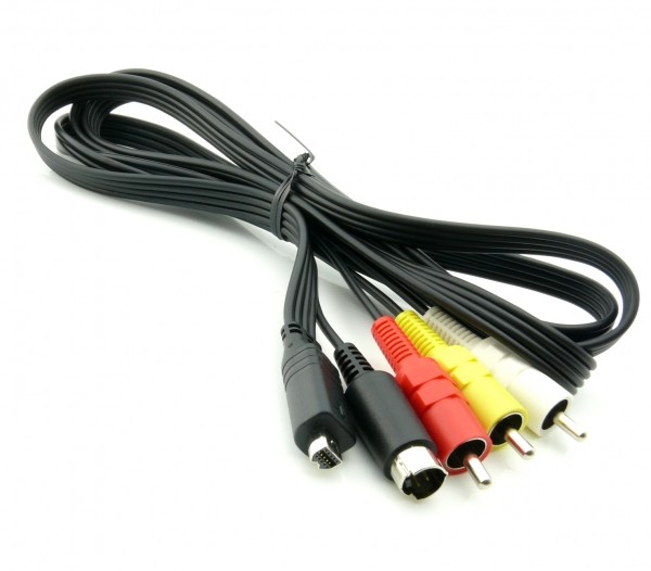 Audio-video cable for video camera Audio-video cable for video camera
