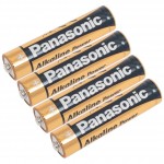 Batterie ministilo Panasonic confezione da 4 Alkaline Power