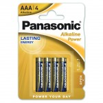 LR03 Batterie ministilo Panasonic confezione da 4 Alkaline Power