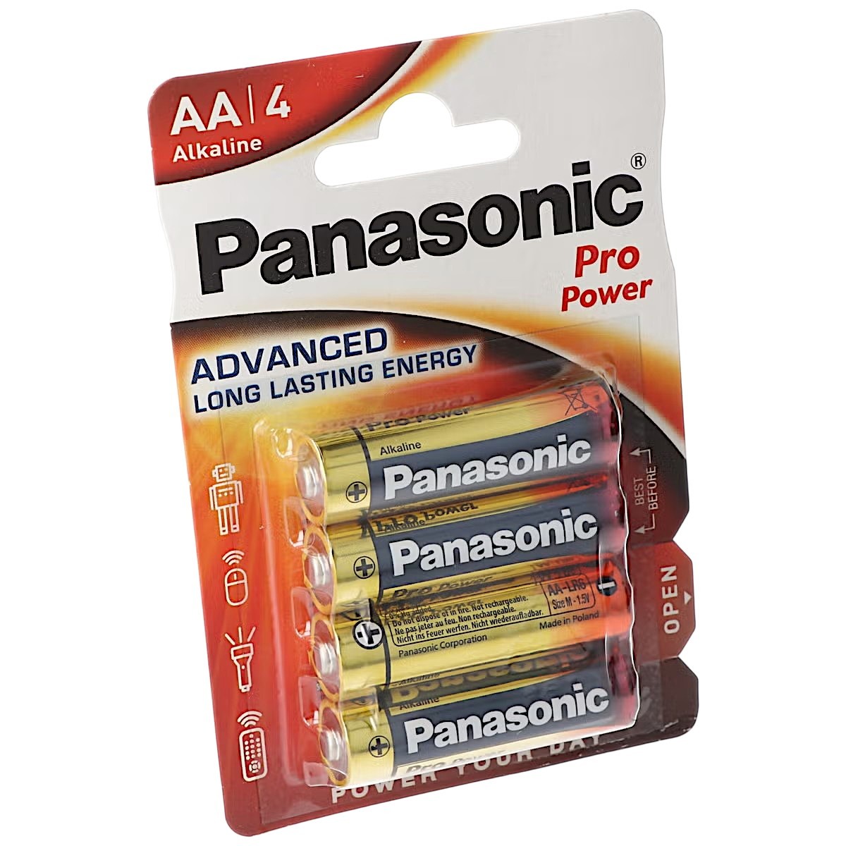 Batteria Alcalina Pro Power Panasonic Blister 4pile
