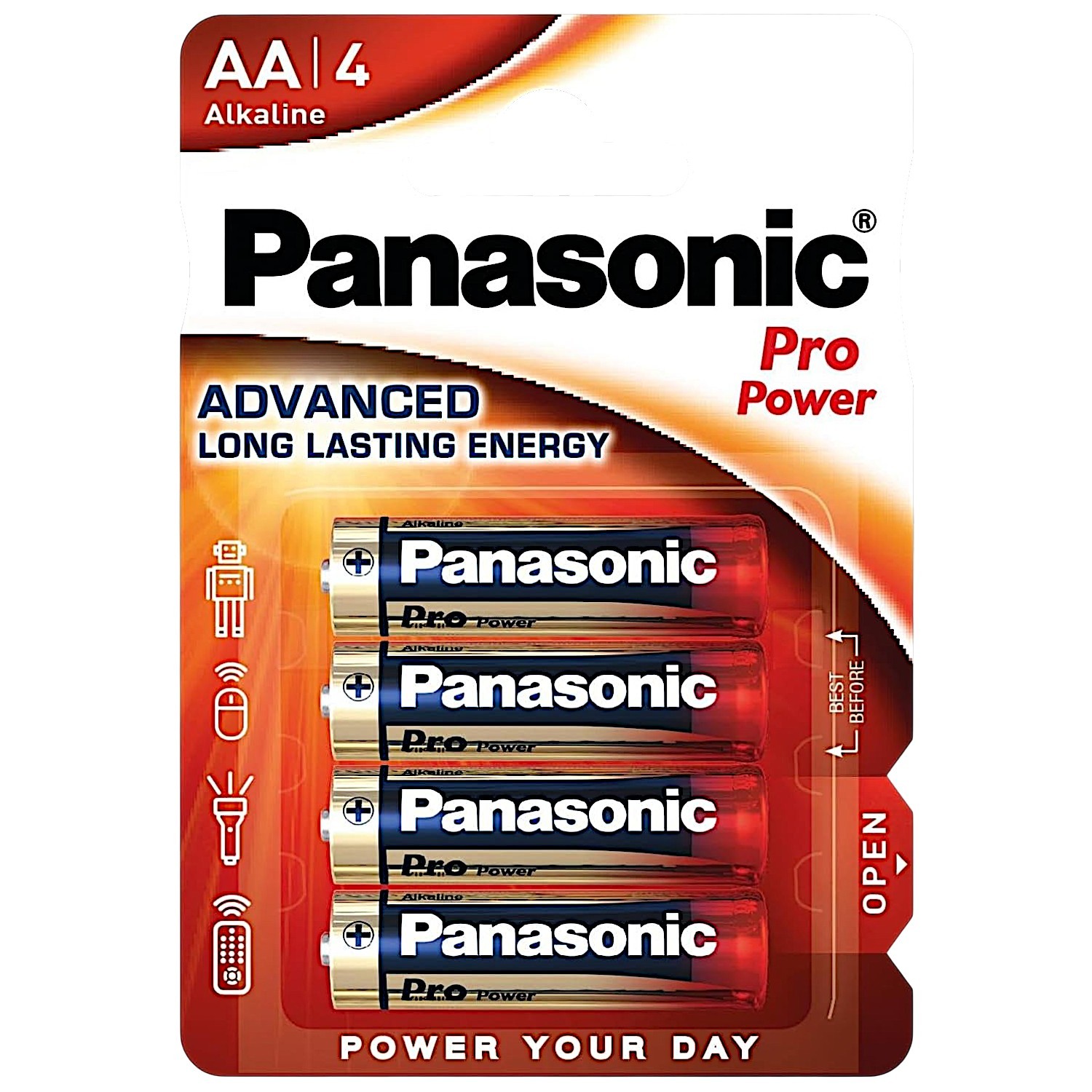 Batteria Alcalina Pro Power Panasonic Blister 4pile