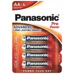 LR6PPG-4BP Batteria Alcalina Pro Power Panasonic Blister 4pile