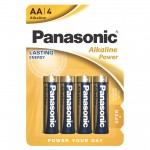 LR6 Batterie stilo Panasonic confezione da 4 Alkaline Power