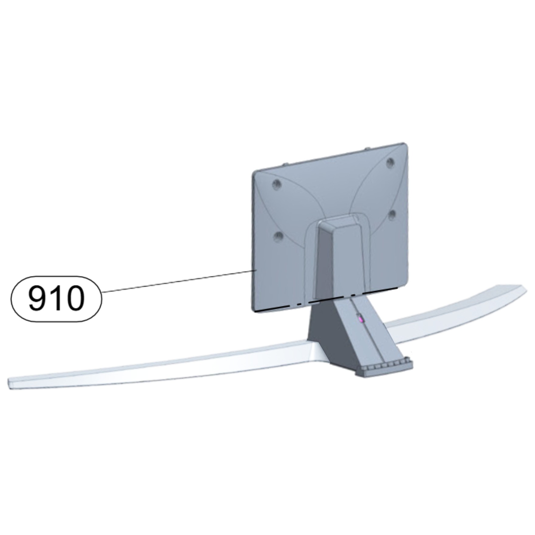 Bracket Assembly,Stand pos. 910
