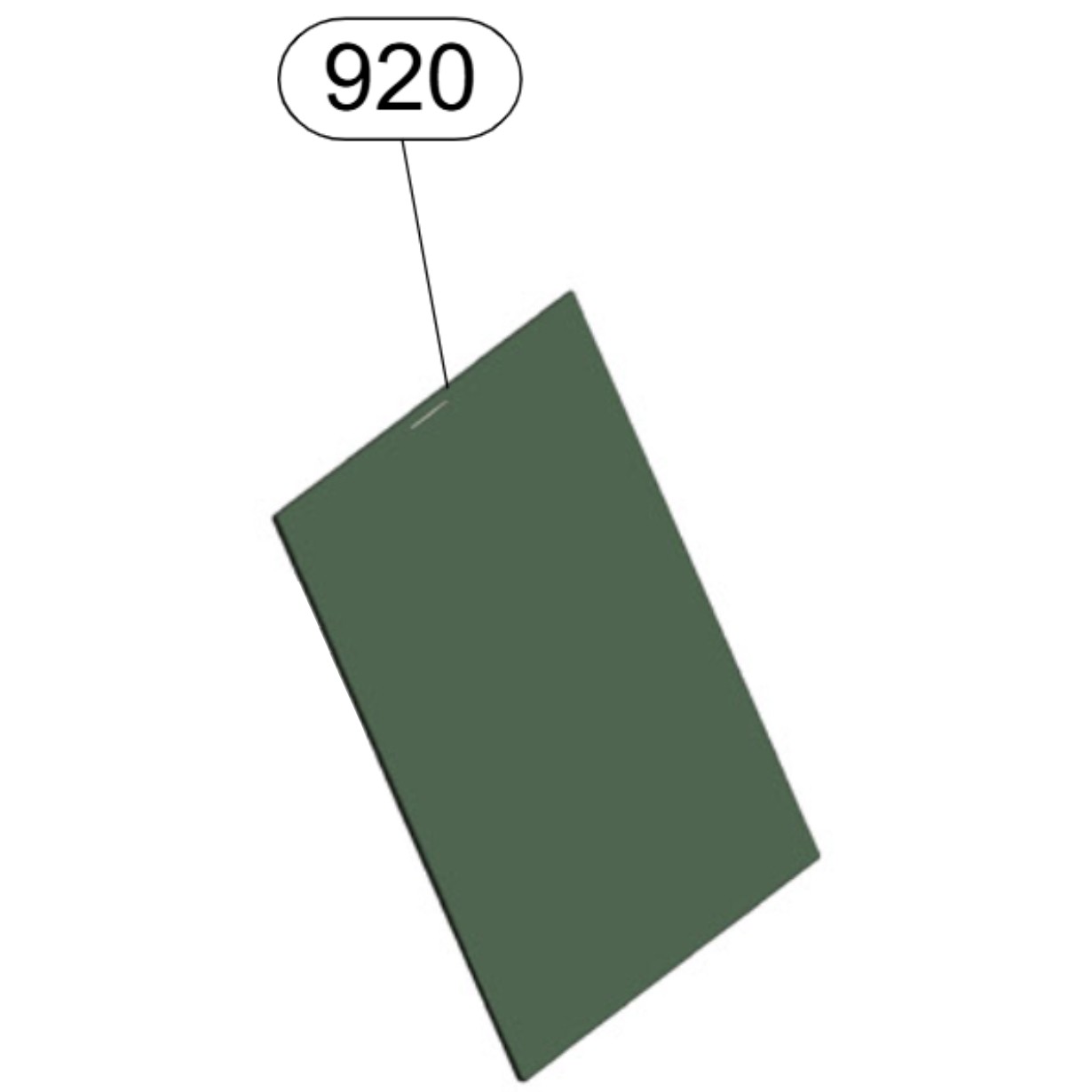 Cover,Accessory pos. 920