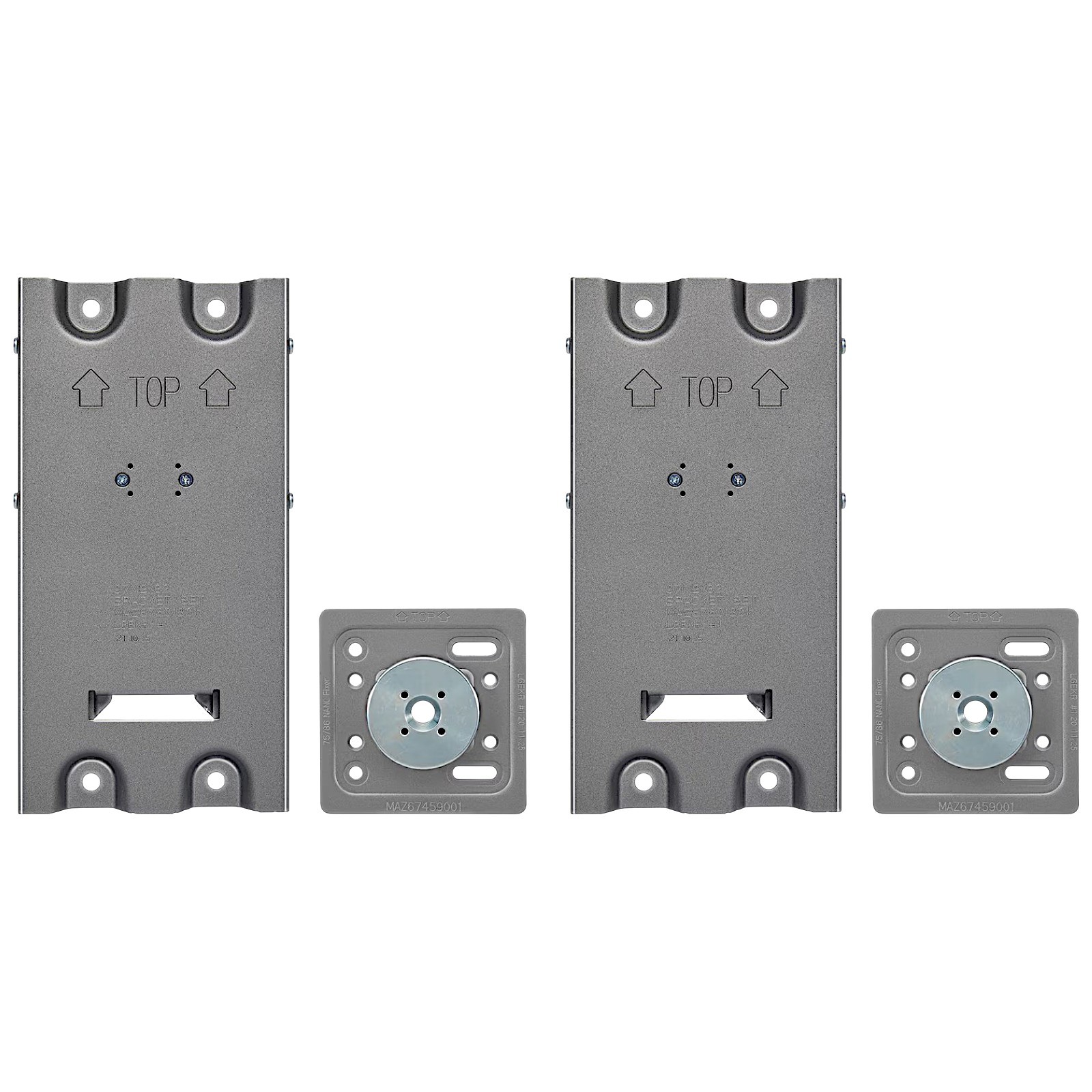 Supporto a parete sottile per TV LG a schermo ultra grande WB22E97GB