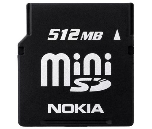 Memory card miniSD MU-24 da 512 GB Memory card miniSD MU-24 da 512 GB