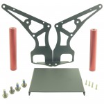 655413143 Pedana XL con supporto posteriore per Majestic LEWIS PRO