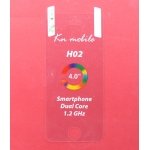 PELH02 Pellicola protettiva singola per Kn mobile H02