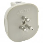 PQJP03S14X Adattatore telefonico da spina tripolare a presa RJ11