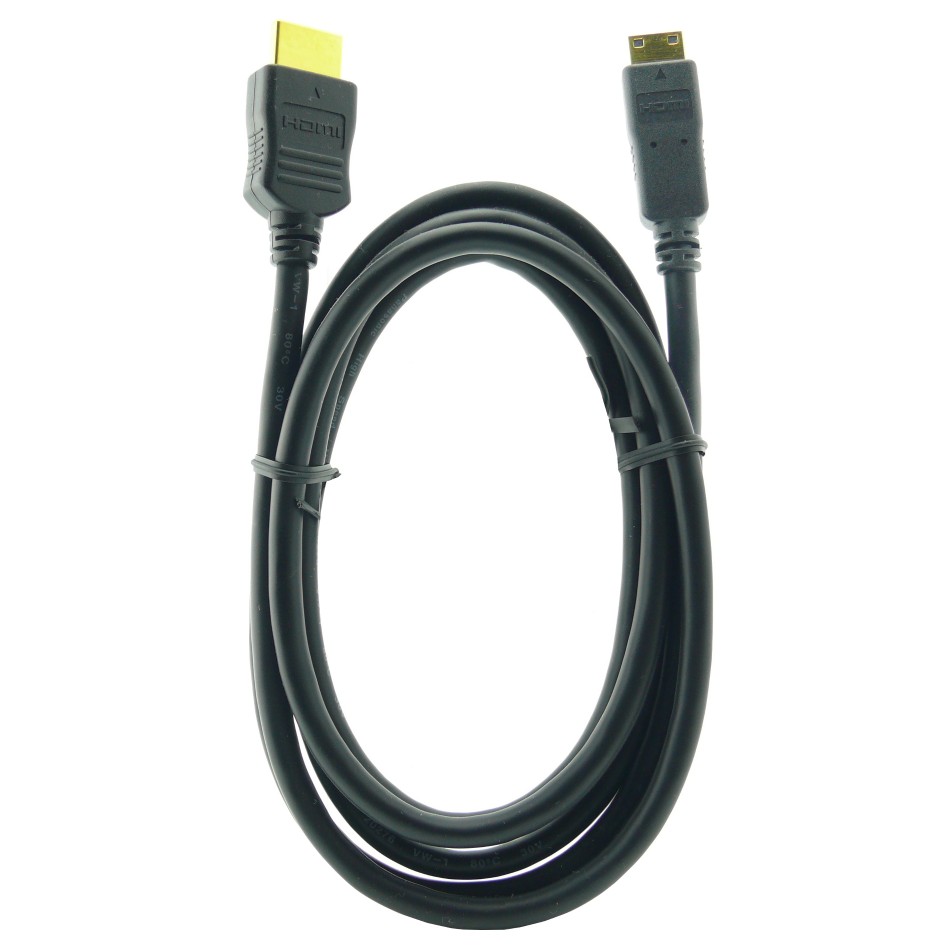 Mini Cavo HDMI 1,5mt - nero Mini Cavo HDMI 1,5mt - nero