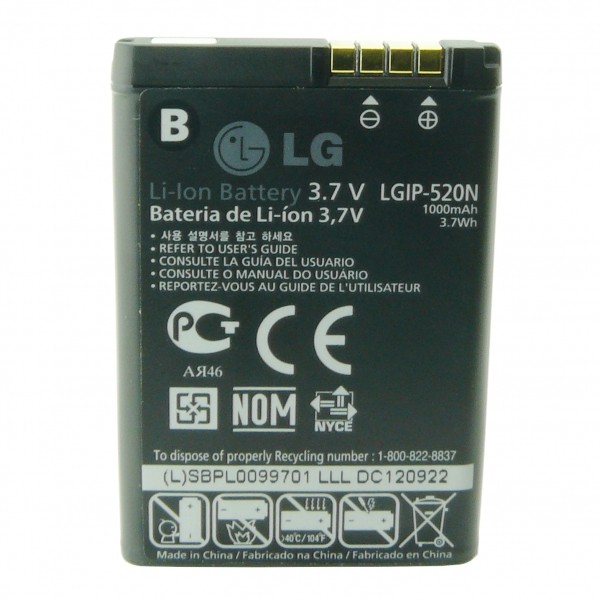 Batteria da 1000 mAh Batteria da 1000 mAh