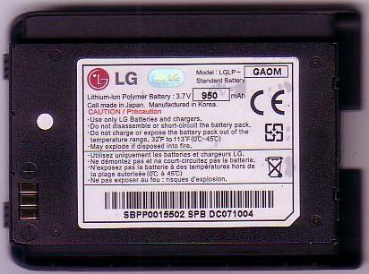 Batteria nera opaca U900 Batteria nera opaca U900