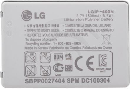 Batteria LGIP-400N Batteria LGIP-400N