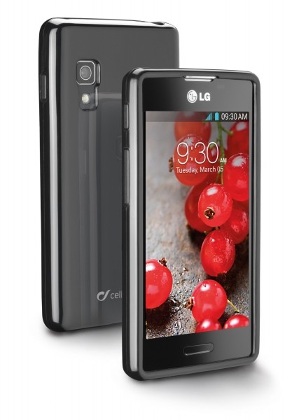 Custodie in gomma lucida con screen protector Custodie in gomma lucida con screen protector