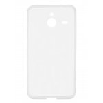 TPU640XLTR Custodia in gomma lucida trasparente per Microsoft Lumia 640 XL