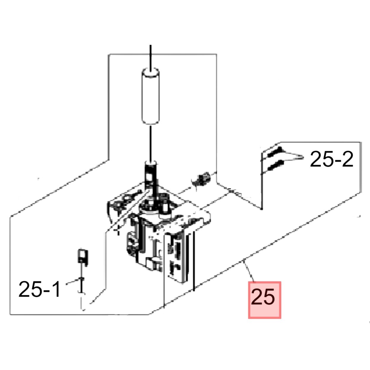 Illuminatore per stilo Pos.25