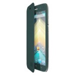 WKBARRYFL532B Custodia a libro nera per Wiko Barry