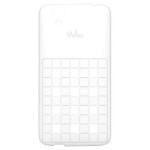 WKBIRDYCV014WH Clip cover in morbido TPU di colore bianco per Wiko Birdy
