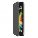 WKBLOOMFL215B Custodia a libro nera per Wiko Bloom