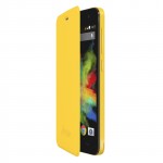 WKBLOOMFL253Y Custodia a libro gialla per Wiko Bloom