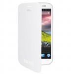 WKFIVEFL634W Custodia a libro bianca per Wiko Cink Five