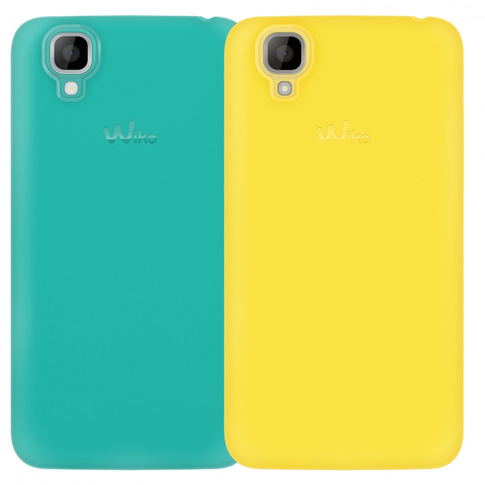 Due Cover giallo e turchese Due Cover giallo e turchese