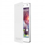 WKHIGH4GFL400WH Custodia a libro bianca per Wiko Highway 4g