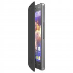 WKHISIGNFL632BK Custodia a libro nera per Wiko Highway Signs