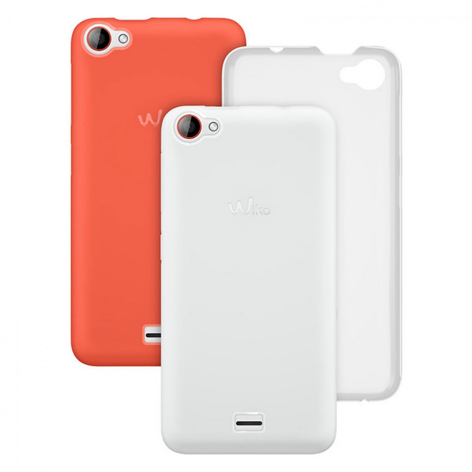 Due Cover bianco e arancione Due Cover bianco e arancione
