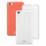 WKJIMMYCOV578WO Due Cover bianco e arancione per Wiko Jimmy