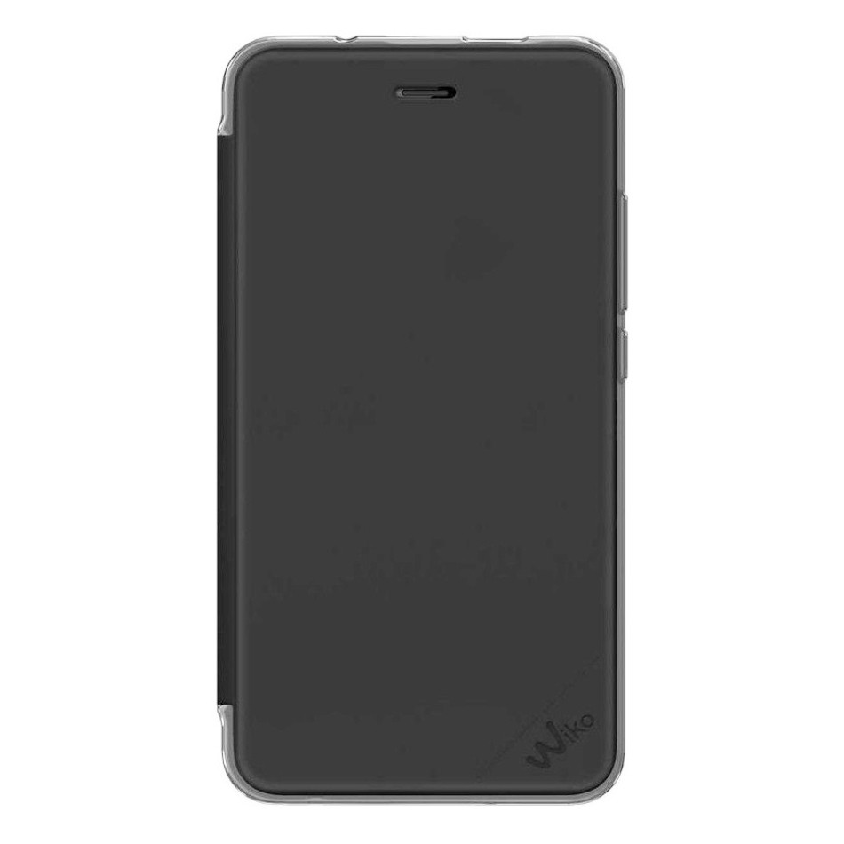 Custodia con flip cover e retro trasparente Custodia con flip cover e retro trasparente