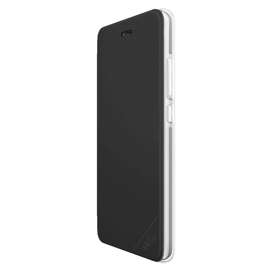 Custodia con flip cover e retro trasparente Custodia con flip cover e retro trasparente