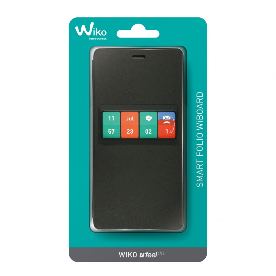 Custodia Multimediale Wiko con finestra Custodia Multimediale Wiko con finestra