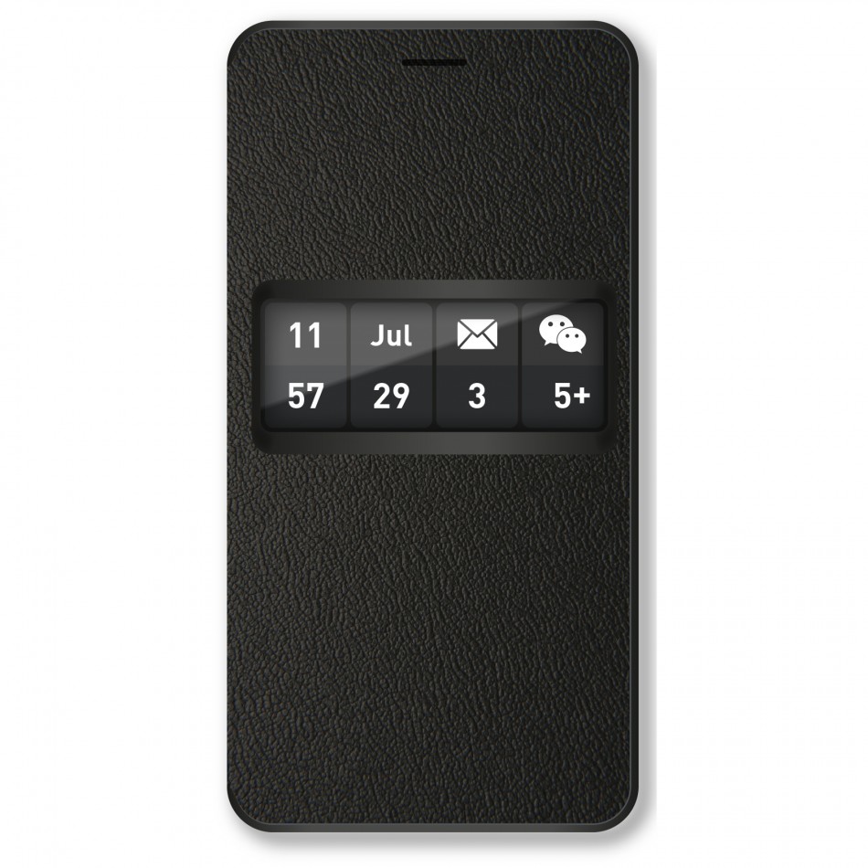 Custodia Multimediale Wiko con finestra Custodia Multimediale Wiko con finestra